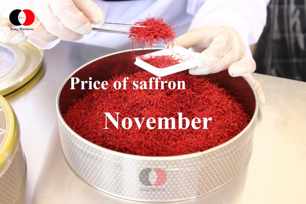 price of saffron in November