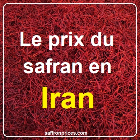 Le prix du safran en Iran
