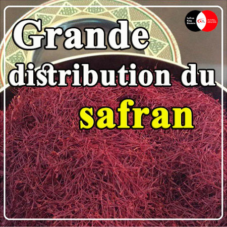 Grande distribution du safran